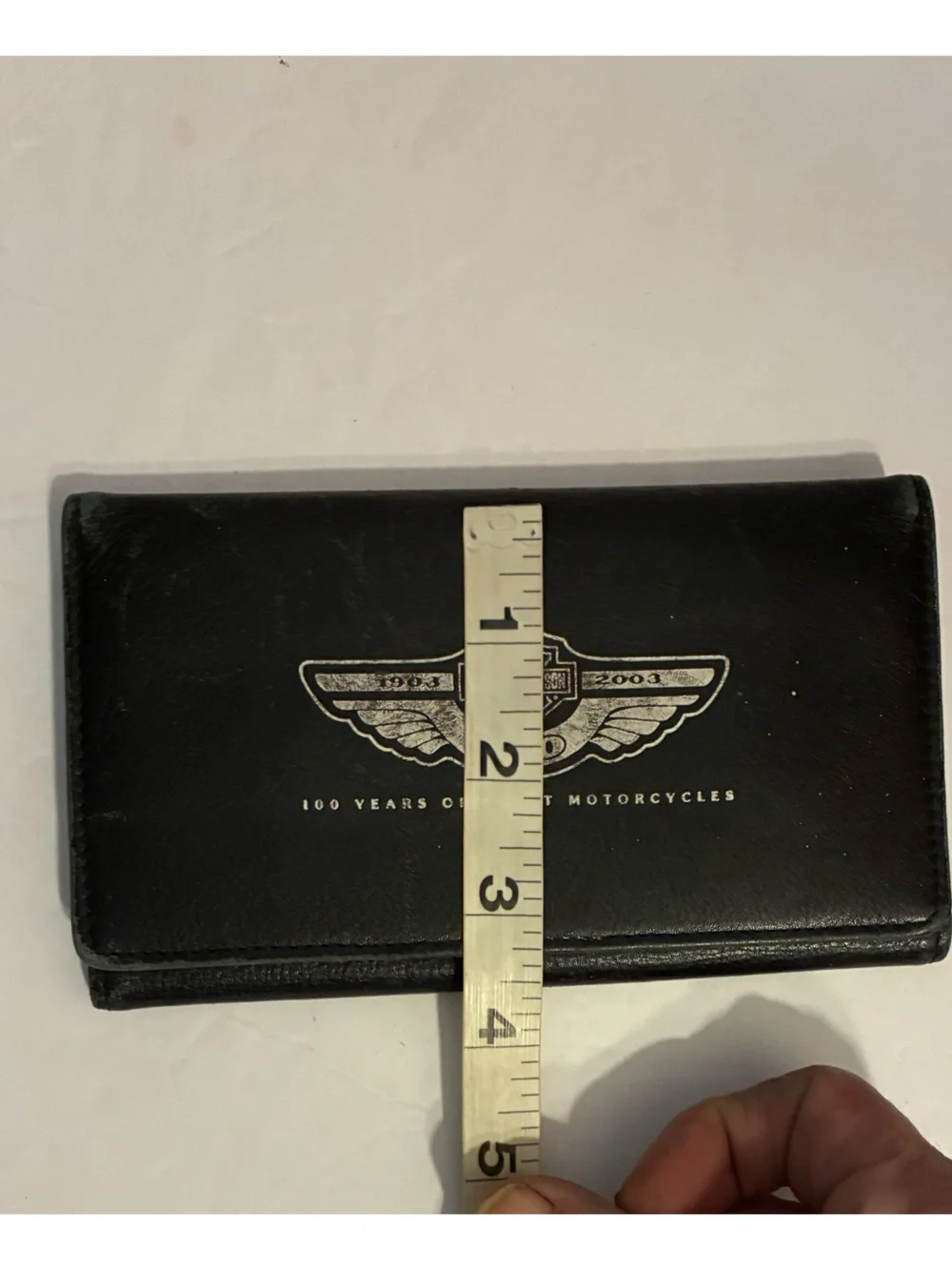 Harley-Davidson 100th Anniversary Check Book Wallet